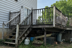 Value Remodeling Deck Refacing Before Ellicott City Maryland